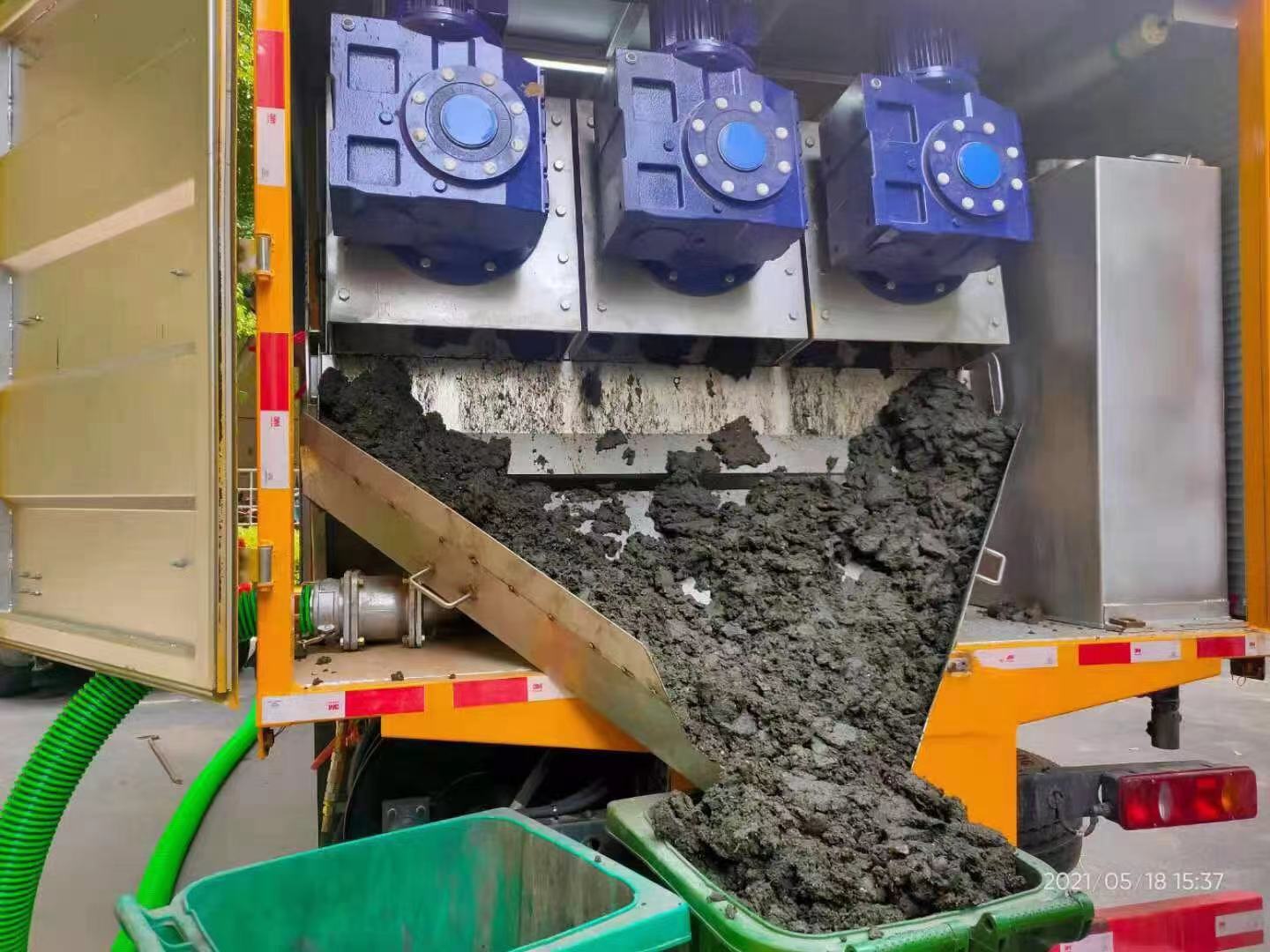 新和化粪池清掏城市维护站-泥浆净化干湿分离处理